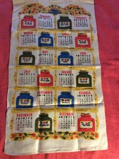 1970 CALENDÁRIO PANO DE COZINHA LEMBRANÇA ESPECIARIAS RACK DE ESPECIARIAS MANJERICÃO ALHO PAPRIKA comprar usado  Enviando para Brazil