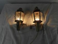 Wandlampe paar messing gebraucht kaufen  Bielefeld