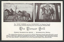 WASHINGTON PA The Pioneer Grill 1969 National Highway Roadside Hotel comprar usado  Enviando para Brazil