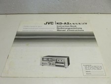 Manuale jvc stereo usato  Salerno