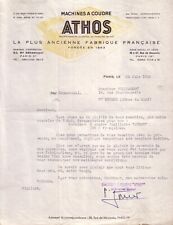 Paris lettre athos d'occasion  Voiron