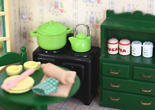 Sylvanian kitchenware green d'occasion  Expédié en Belgium
