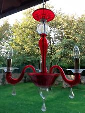 Lampadario tipo murano usato  Sgonico