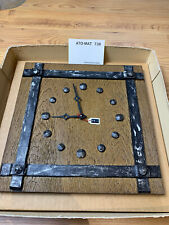 Wanduhr rustikale eiche gebraucht kaufen  Kamp-Bornhofen