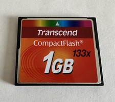 Transcend 133x compactflash gebraucht kaufen  Kastl
