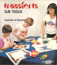 Livre transferts tissus d'occasion  Gargenville