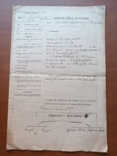 1880 denuncia successione usato  Villafranca di Verona
