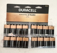 Pilhas alcalinas Duracell 9V 4 Ah Coppertop - Pacote com 4 (16 no total), usado comprar usado  Enviando para Brazil