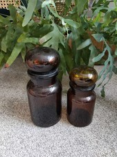 Vintage apothecary amber for sale  NEWPORT