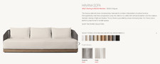 Restoration hardware havana for sale  Livermore