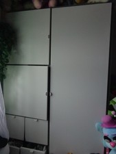 Grey ikea wardrobe for sale  ANTRIM