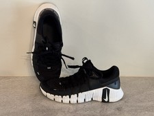 Tênis de treinamento Nike Free Metcon 5 'preto branco' DV3950-001 (tamanho feminino 9) comprar usado  Enviando para Brazil