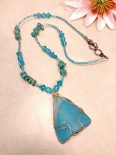 Blue glass gemstone for sale  Ocean Springs