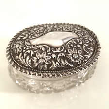 Antique silver topped for sale  COLCHESTER