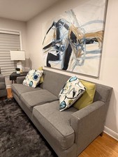 Seater couch. slightly for sale  Evanston