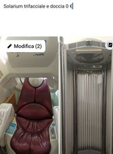 Solarium doccia poltrona usato Solarium doccia poltrona usato  Conversano