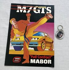 Folheto de vendas de pneus vintage português MABOR GENERAL M7 GTS + chaveiro comprar usado  Enviando para Brazil