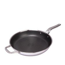 Frigideira híbrida antiaderente Chef Jet Tila 12" aço inoxidável comprar usado  Enviando para Brazil