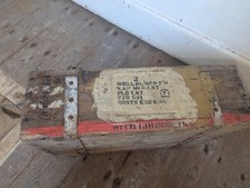 Vintage army wooden for sale  BURRY PORT