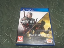 videogioco ps4 THE WITCHER WILD III HUNT + DARK SOULS III PlayStation 4 ITA comprar usado  Enviando para Brazil