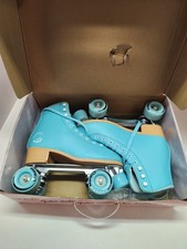 Patins adultos C7 azul água em excelente estado usado com caixa premium feminino 9 ou masculino 8 comprar usado  Enviando para Brazil