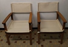 Paire fauteuils casablanca d'occasion  Saint-Julien-de-Vouvantes