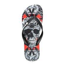Philipp Plein Preto/impressão De Logotipo De Borracha Multi Chinelos Sapatos comprar usado  Enviando para Brazil