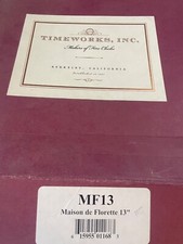 Timeworks wall clock for sale  Canyon Country