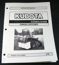 Kubota gc54b gc60b for sale  Clayton