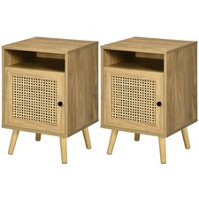 Homcom comodini stile usato  Assago