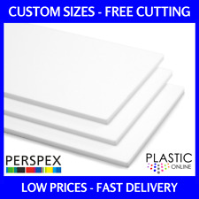 White colour perspex for sale  HULL