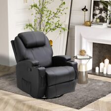 Homcom black leather for sale  BIRMINGHAM