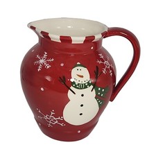 Snowman snowflakes red for sale  Carmel