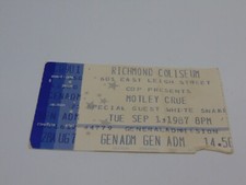 Vintage concert ticket for sale  Gordonville