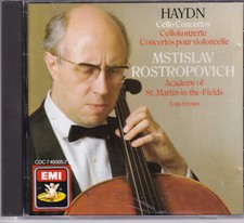 MSTISLAV ROSTROPOVICH - Haydn: Cello Concertos - EMI CD 1991 na sprzedaż  Wysyłka do Poland
