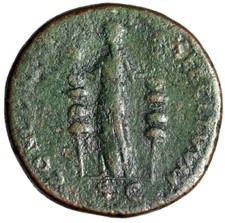 Hadrian sestertius concordia for sale  Niles