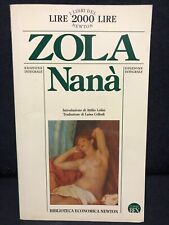 Emile zola nana usato  Roma