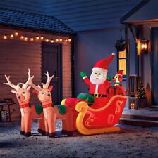Inflatable santa sleigh for sale  WATFORD