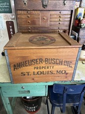 Anheuser busch wooden for sale  Upland