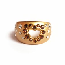 Bague plaqué jaune d'occasion  Épinay-sur-Orge