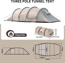 Naturehike CLOUD VESSEL Series 4 Rod Tunnel Camping Portable Outdoor Tent Family na sprzedaż  PL