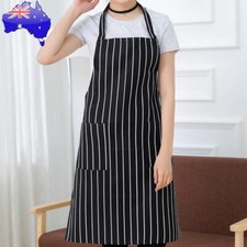 Avental listrado com bolso impermeável para uso doméstico acessórios de cozinha para casa comprar usado  Enviando para Brazil