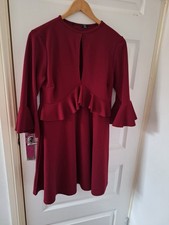 Boohoo dark red for sale  PRESTON