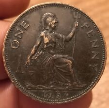 Moneta penny 1937 usato  Olbia