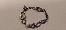 Bracciale acciaio donna usato  Lago