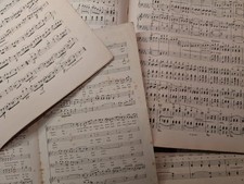 Vintage sheet music for sale  LONDON