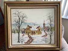Inness signed orig. for sale  Hurricane