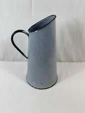 Emaille krug metallvase gebraucht kaufen  München