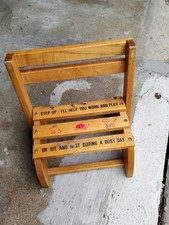 Vintage children wooden for sale  Milwaukee
