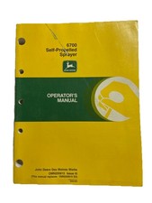 Usado, John Deere 6700 Pulverizador Autopropulsado OMN200815 Manual do Operador Livro comprar usado  Enviando para Brazil
